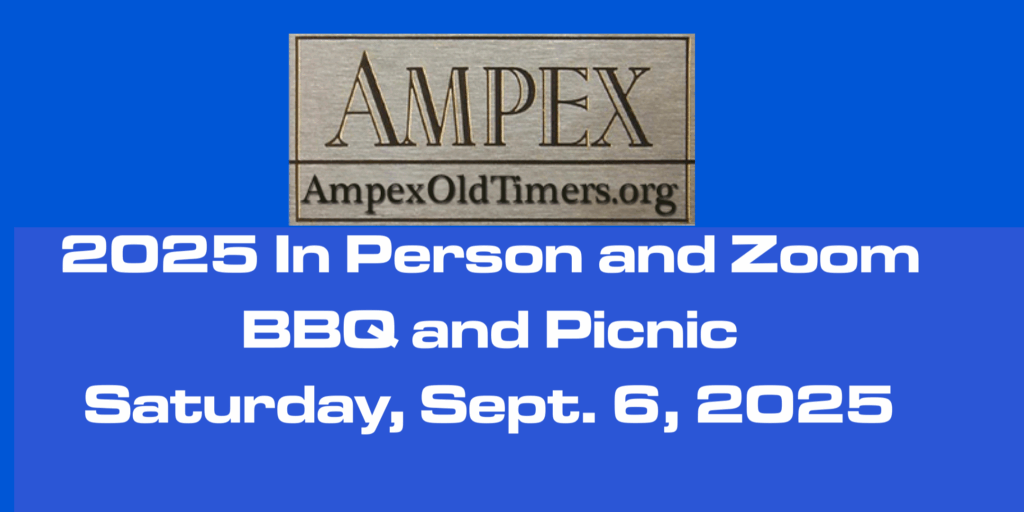 2025 In Person and Zoom BBQ and Picnic, Saturday, September 6, 2025